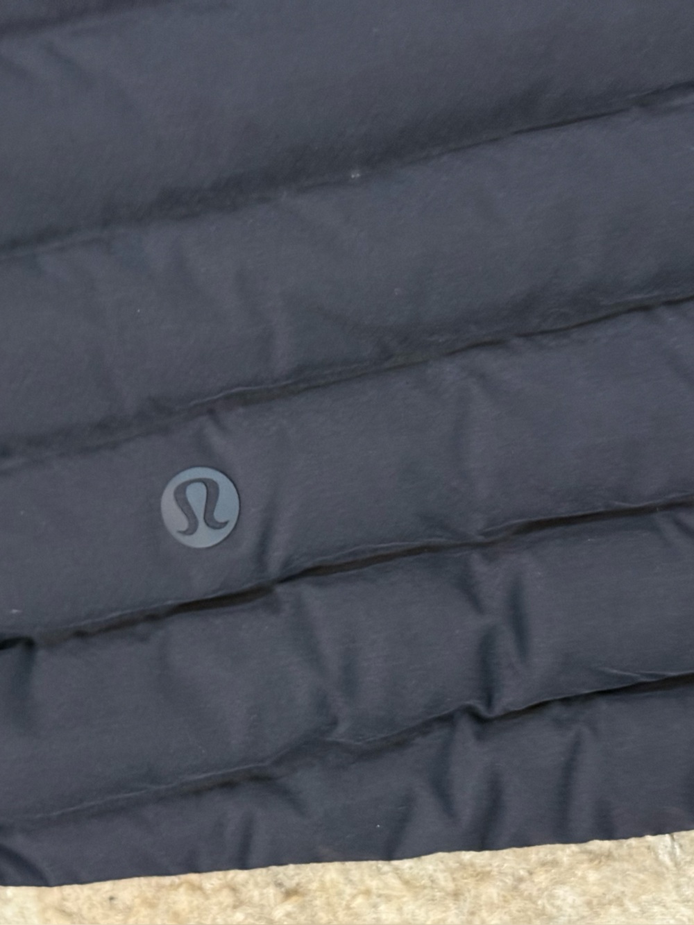 lululemon athletica Men's Black Puffer Jacket